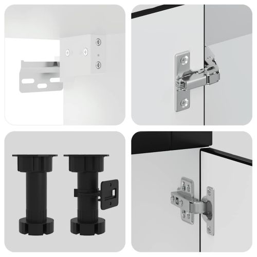 Комплект кухненски шкафове от 14 части Porto, инженерно дърво