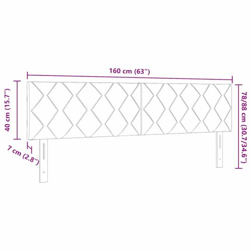 LED глава Розово 160 cm Изкуствена
