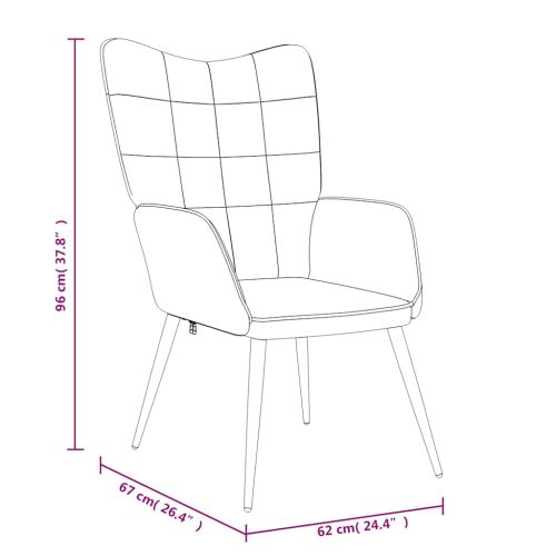 Релаксиращ стол с табуретка, виненочервен, плат