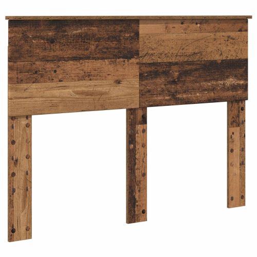 Рамка за легло Старо дърво 135 x 190 cm Инженерно дърво