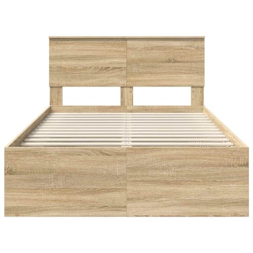 Рамка за легло с таблото Сонома 120 x 190 cm Инженерно дърво