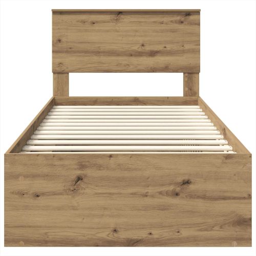 Рамка за легло Дъб Артизан 90 x 200 cm Инженерно дърво