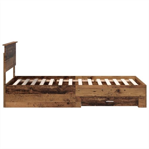 Рамка за легло Старо дърво 100 x 200 cm Инженерно дърво