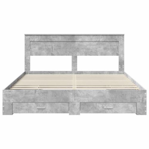 Рамка за легло с чекмедже с таблото Инженерно дърво