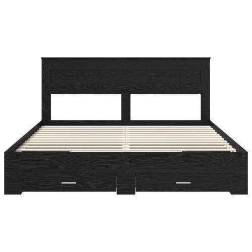 Рамка за легло с чекмедже с таблото Инженерно дърво