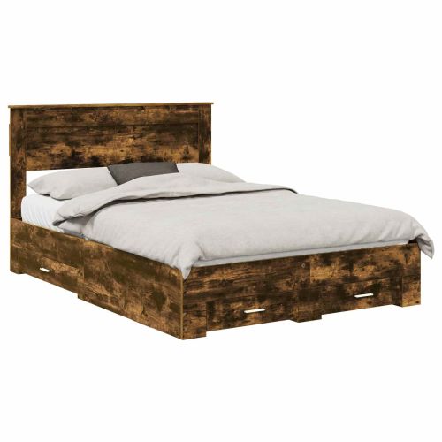 Рамка за легло с чекмедже с таблото Инженерно дърво