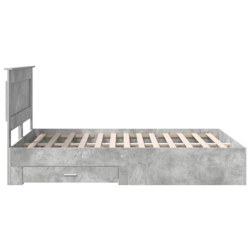 Рамка за легло с чекмедже с таблото Инженерно дърво