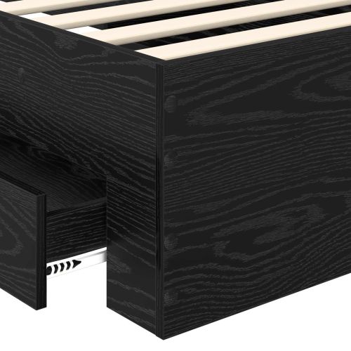 Рамка за легло с чекмедже с таблото Инженерно дърво