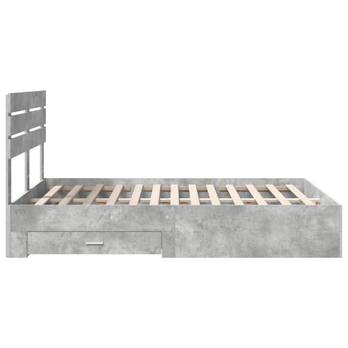 Рамка за легло с чекмедже с таблото Инженерно дърво