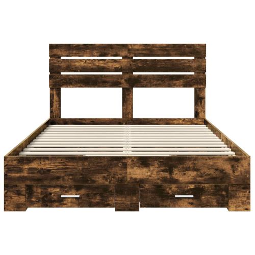 Рамка за легло с чекмедже с таблото Инженерно дърво