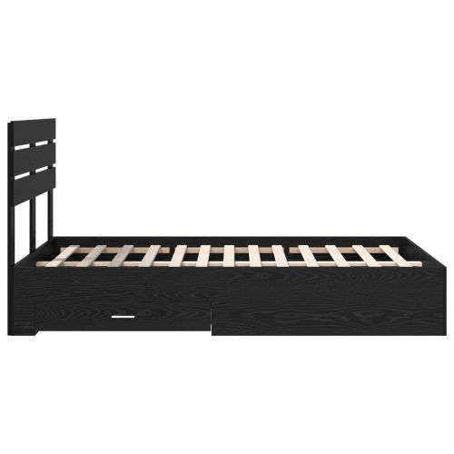 Рамка за легло с чекмедже с таблото Инженерно дърво