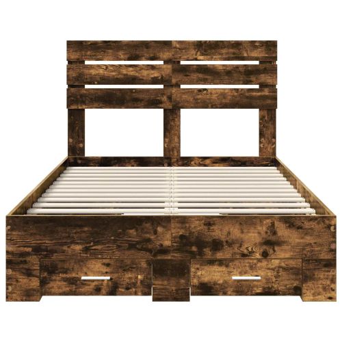 Рамка за легло с чекмедже с таблото Инженерно дърво