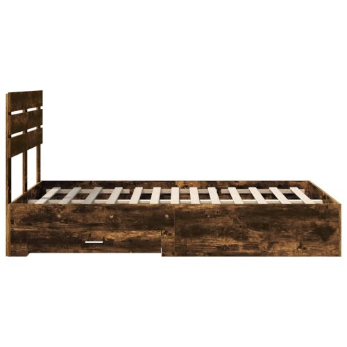 Рамка за легло с чекмедже с таблото Инженерно дърво