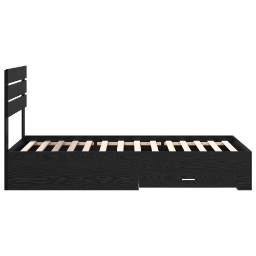 Рамка за легло с чекмедже с таблото Инженерно дърво