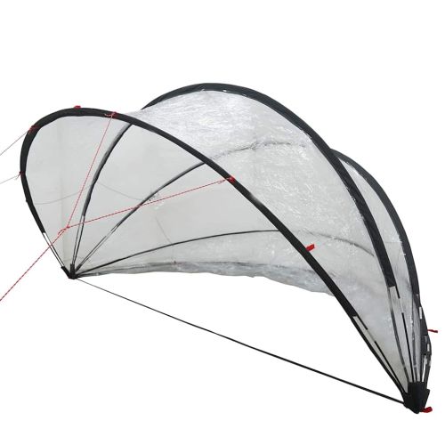 Купол за басейн Прозрачен 336 x 322 x 160 см ПВЦ