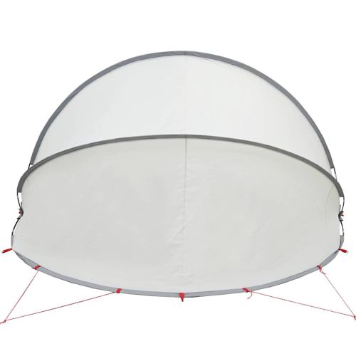 Купол за басейн Сив и оранжев 405 x 405 x 192 см