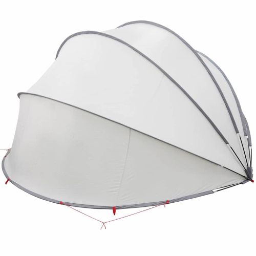 Купол за басейн Сив и оранжев 500 x 500 x 236 см