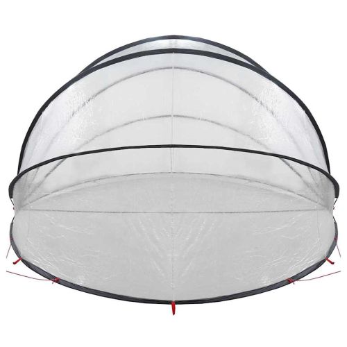 Купол за басейн Прозрачен 500 x 500 x 236 см ПВЦ