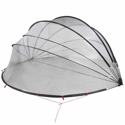 Купол за басейн Прозрачен 592 x 590 x 275 см ПВЦ