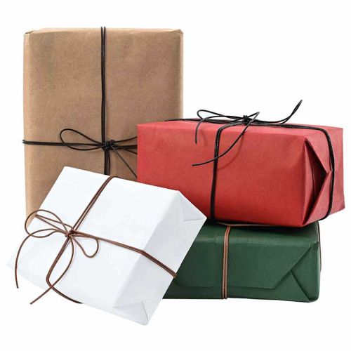 Кожена връв Тъмен кафяв Ø1 мм x 50 м Кожа