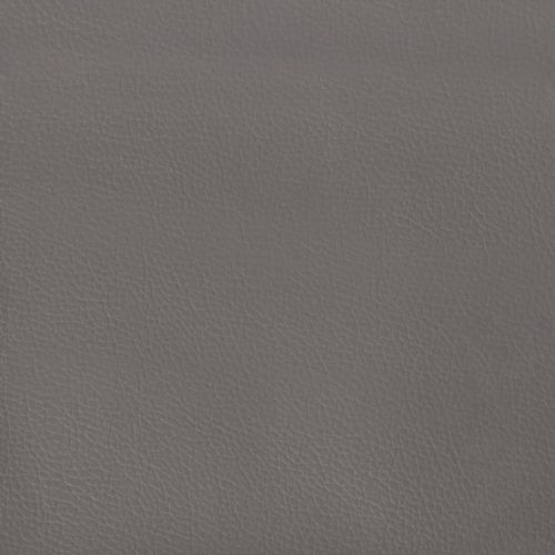 Горна табла с уши, сива, 83x23x118/128 см, изкуствена кожа