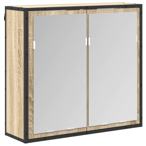 Комплект мебели за баня с чекмедже Сонома дъб Инженерно дърво