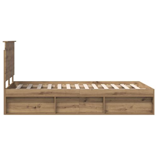 Рамка за легло Дъб Артизан 120 x 190 cm Солидно борово дърво