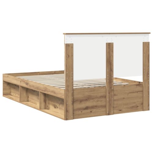 Рамка за легло Дъб Артизан 120 x 200 cm Солидно борово дърво