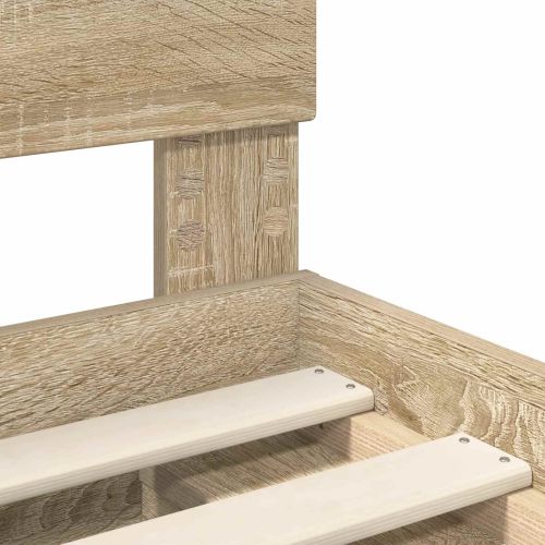 Рамка за легло Сонома 90 x 190 cm Солидно борово дърво