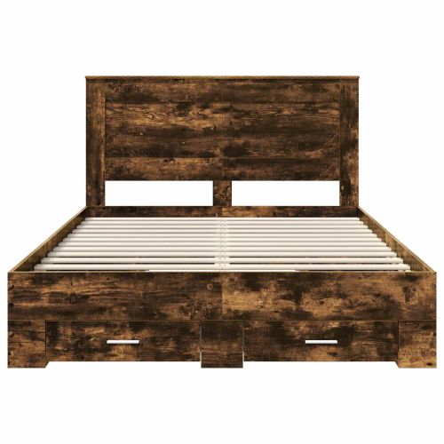 Рамка за легло с чекмедже с таблото Инженерно дърво