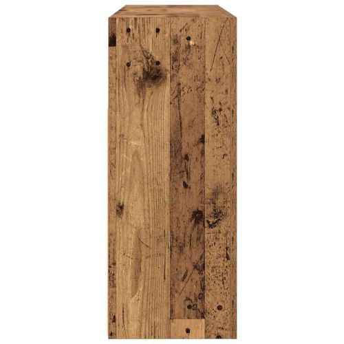 Служебен шкаф Старо дърво 116 x 30 x 75 см Инженерно дърво
