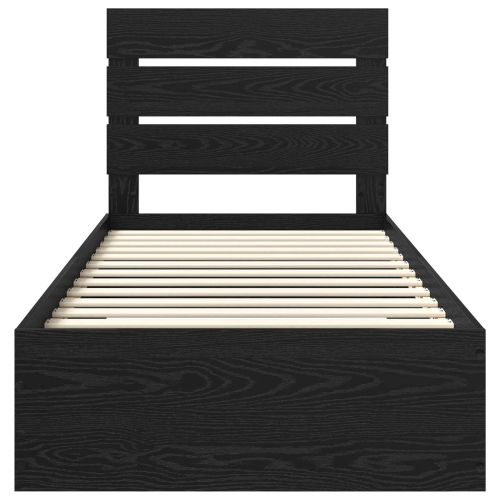 Рамка за легло Черния дъб 100 x 200 cm Инженерно дърво