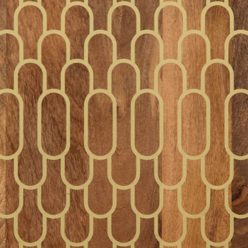 Нощно шкафче 50x33x60 см мангово дърво масив