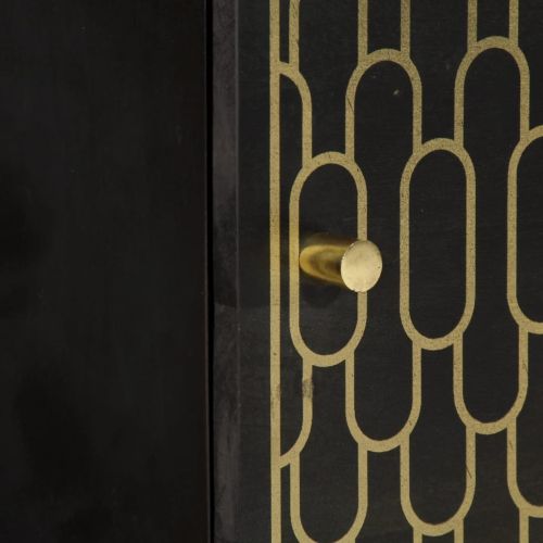 Висок шкаф, 40x33x110 см, мангово дърво масив