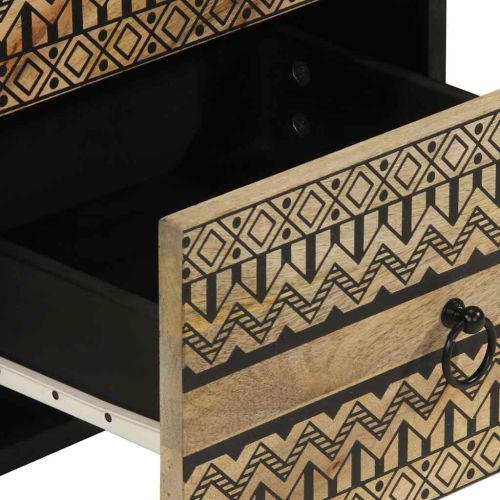 Бюфет 40x33,5x75 см грубо мангово дърво масив