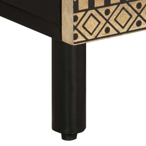 Бюфет 40x33,5x75 см грубо мангово дърво масив