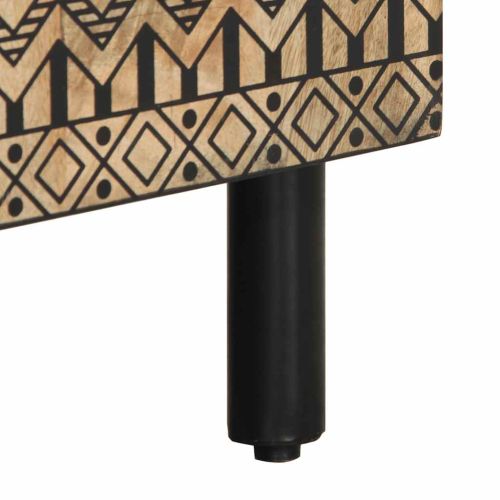 Бюфет 60x33,5x75 см грубо мангово дърво масив