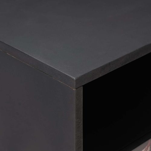 Нощно шкафче Многоцветен 50 x 33 x 60 см Солидно мангово дърво