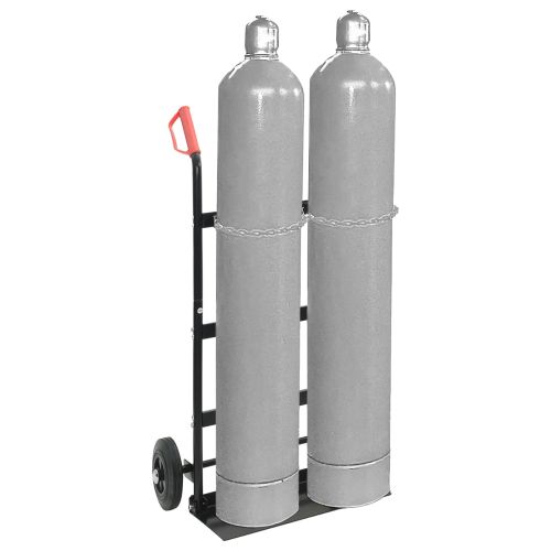 Ръчна количка Черен и Червен 63 x 43,5 x 110 см Стомана