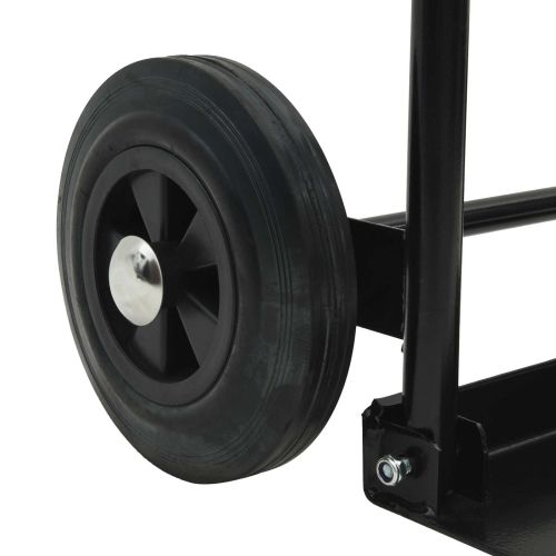 Ръчна количка Черен и Червен 63 x 43,5 x 110 см Стомана