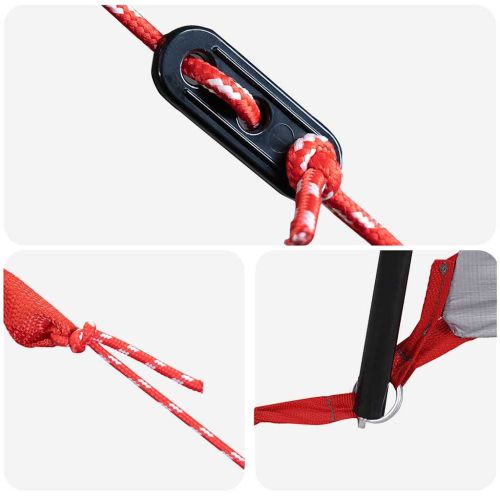 Кабинна палатка с покрив Сив и оранжев 425 x 396 x 222 см