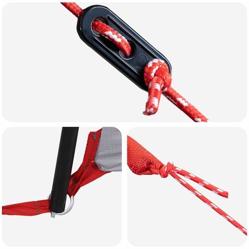 Кабинна палатка с покрив Синьо и сиво 320 x 320 x 203 см