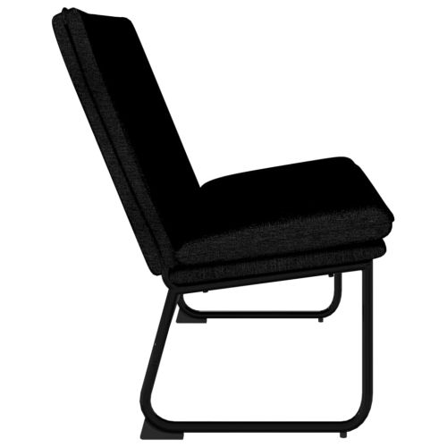 Пейка, черна, 100x75x76 см, плат