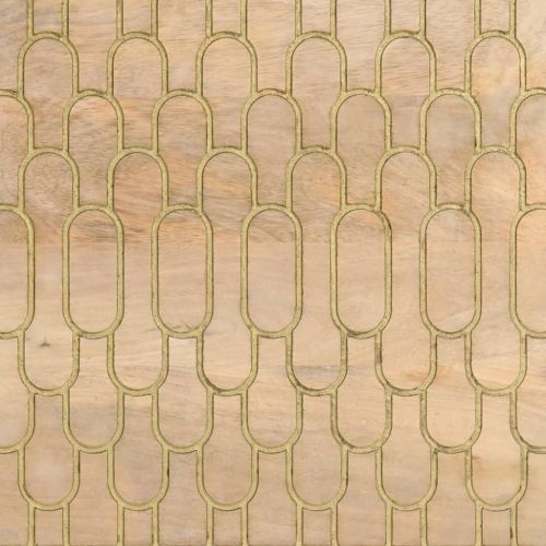 Нощни шкафчета, 2 бр, 40x33x46 см, манго масив