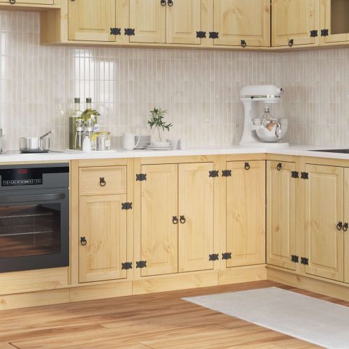 За шкафове с рафт Меден 60 x 46 x 81,5 см Солидно борово дърво