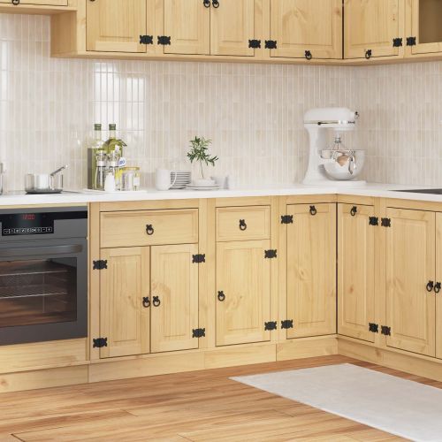 За шкафове с рафт Меден 40 x 46 x 81,5 см Солидно борово дърво