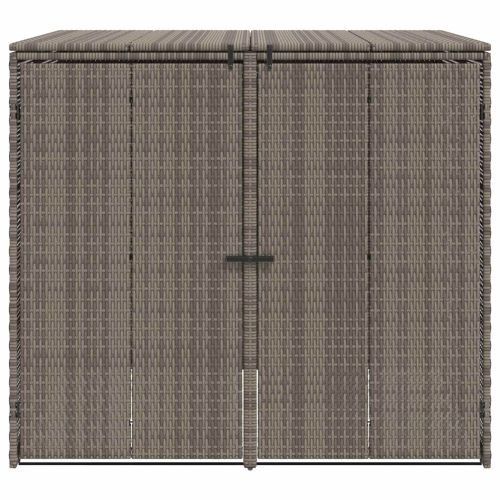 Кутия за боклук 2 pcs Сив 65 x 80 x 115 см Полиетилен