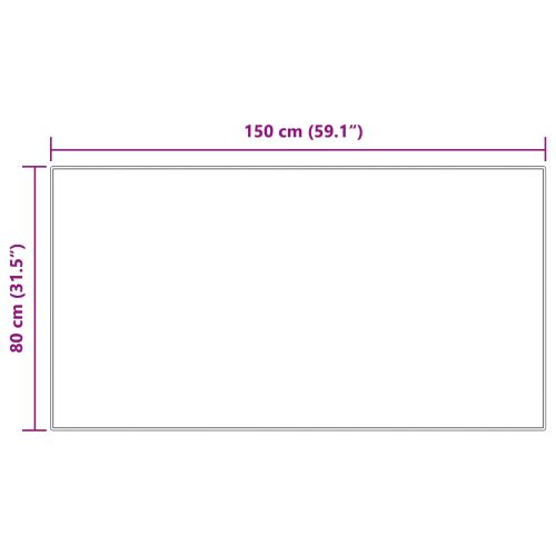 Изкуствен овчи килим Tafalla Крем 80 x 150 cm Полиестер