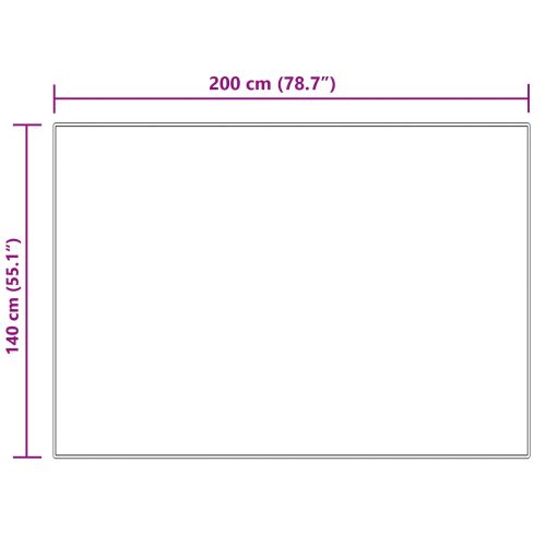 Изкуствен овчи килим Tafalla Крем 140 x 200 cm Полиестер
