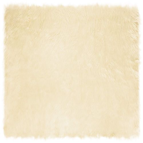 Изкуствен овчи килим Tafalla Крем 240 x 240 cm Полиестер